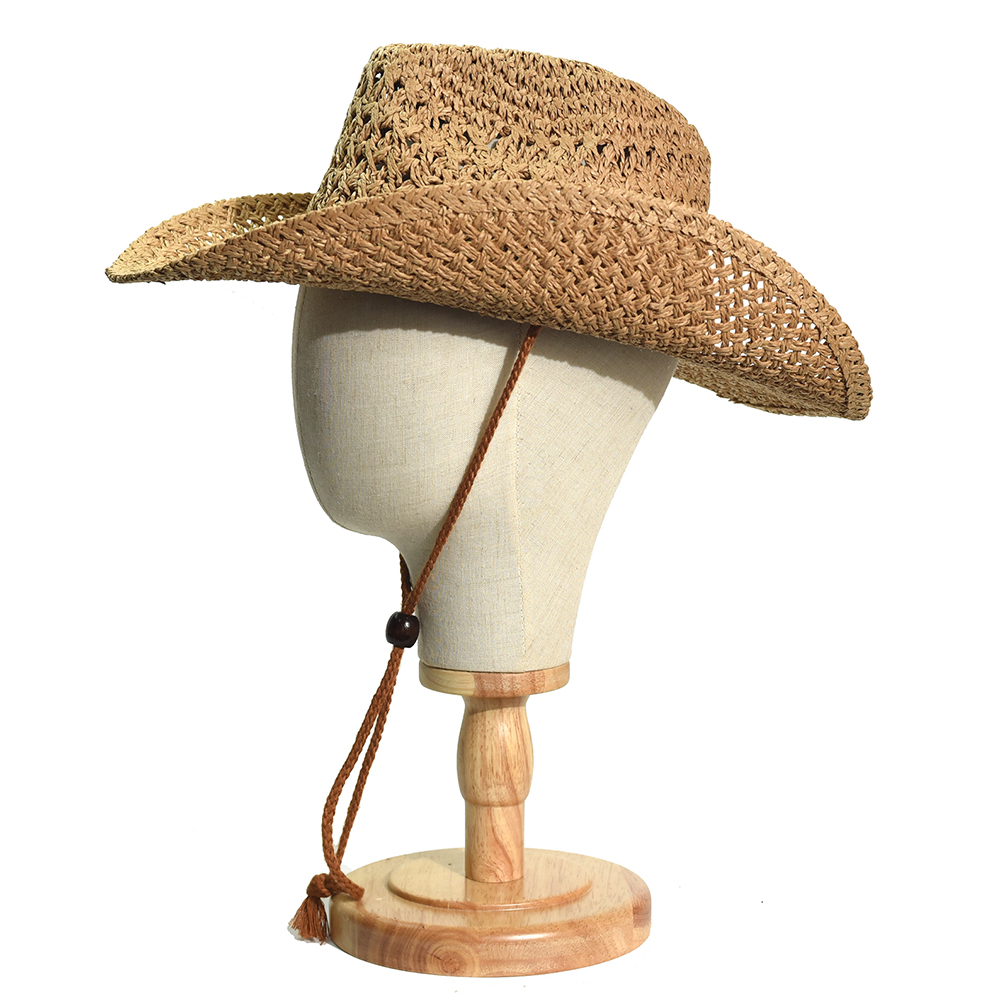파나마 소프트 수제 카우보이 밀짚 모자 여름 남성 여성 - Cowboy Hat Straw 리뷰 및 가격