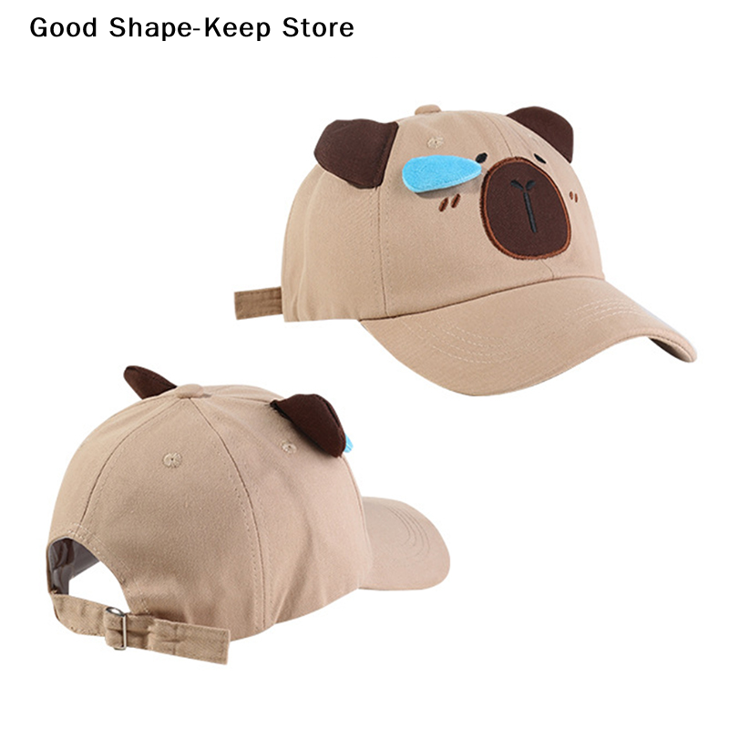 카피바라 자수 커플 야구 모자, 자외선 차단 아빠 모자 - Golf Cap Dad 리뷰 및 가격