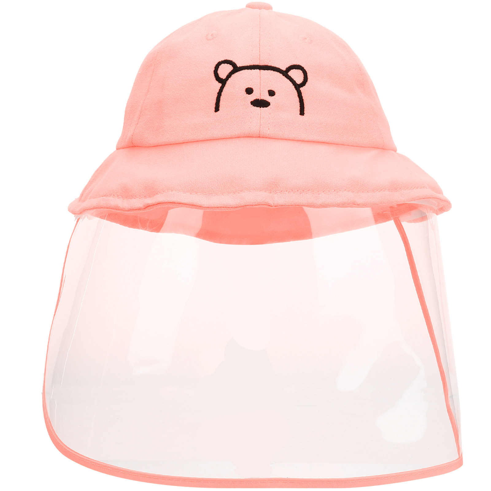 여아용 핑크 키즈 버킷햇, 얼굴 가리개가 있는 유아용  - Bucket Hat Cotton 리뷰 및 가격