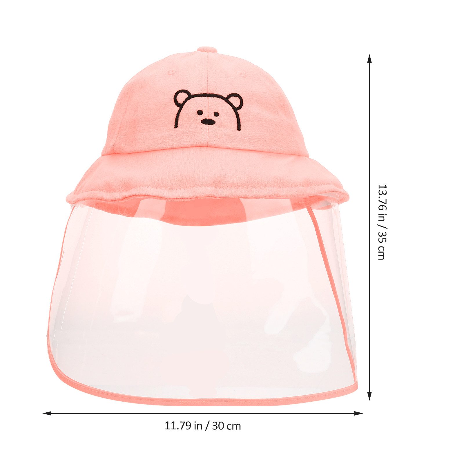 여아용 핑크 키즈 버킷햇, 얼굴 가리개가 있는 유아용  - Bucket Hat Cotton 리뷰 및 가격